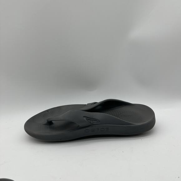 Men Size 11 Oofos Original Recovery Comfort Thong Flip Flop Sandals Gray Slip On - Picture 5 of 9